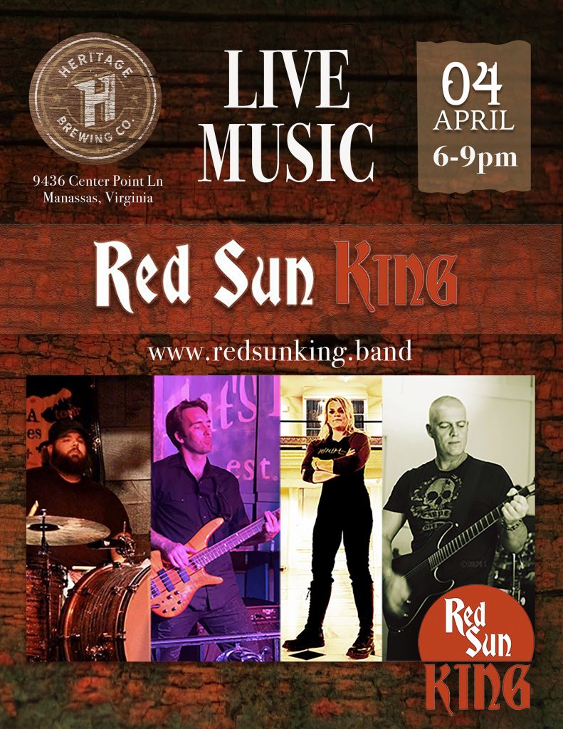 Red Sun King Band flyer