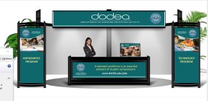 DoDEA Virtual Job Fair Booth